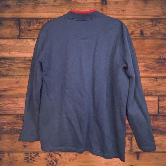 5 for $25🔥Vtg. Orvis Navy Button Front Cardinal Embroidered Jacket Medium - Picture 2 of 5